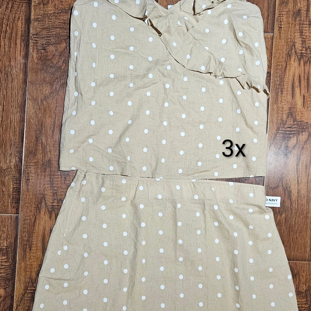 Polka Dot Skirt Set